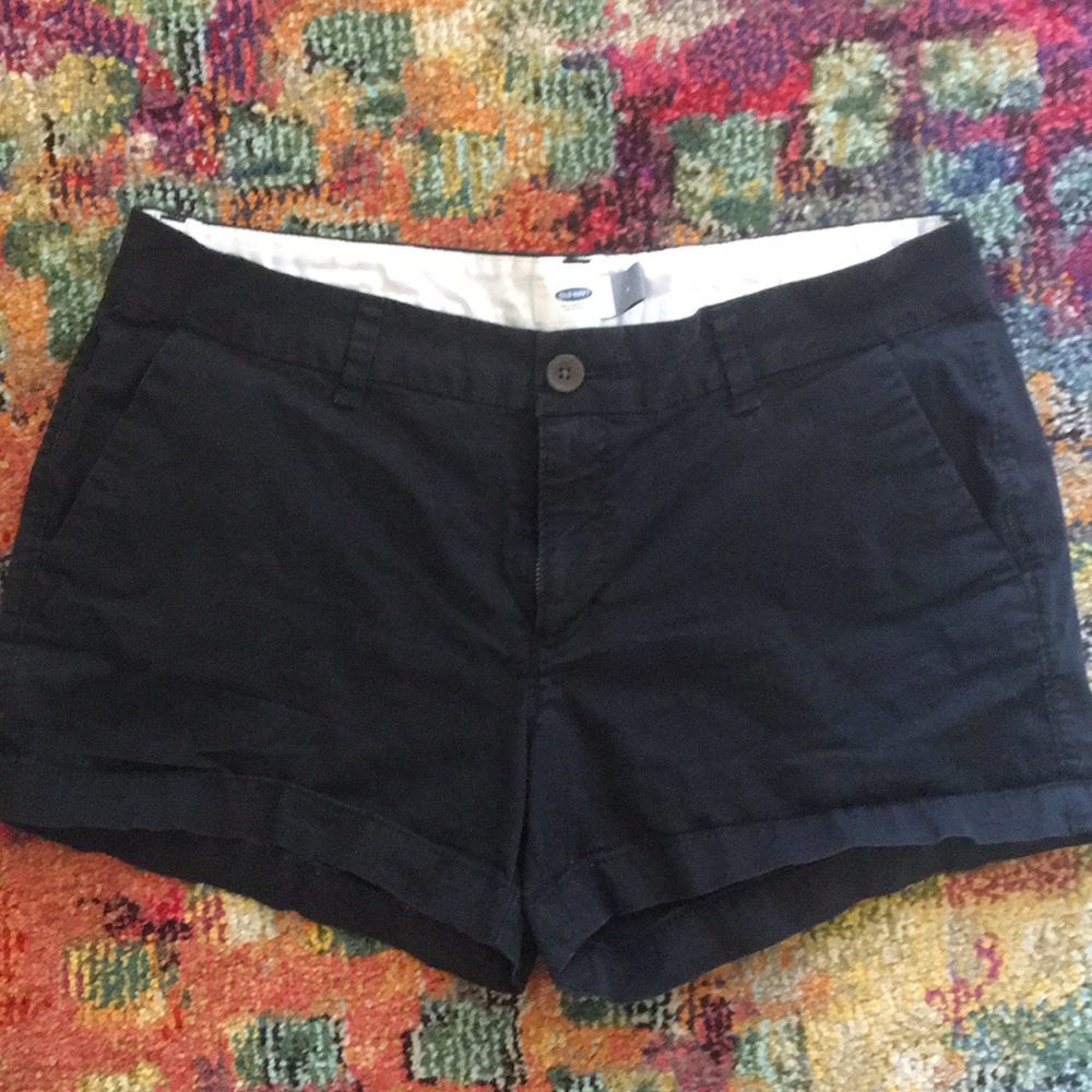 Old Navy Black Shorts Size 8